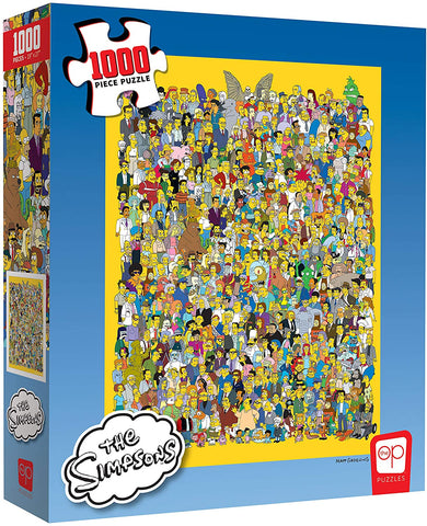 The Simpsons Cast of Thousands 1000 Piece Jigsaw Puzzle