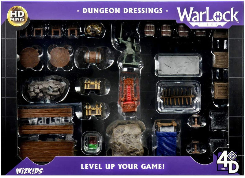 Warlock Tiles: Accessory-Dungeon Dressings