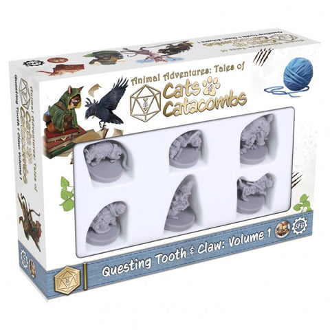 Cats and Catacombs: Questing Tooth and Claw, Volume 1