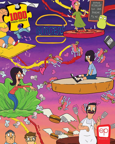 Bob's Burgers Burger Dreams 1000 Piece Jigsaw Puzzle