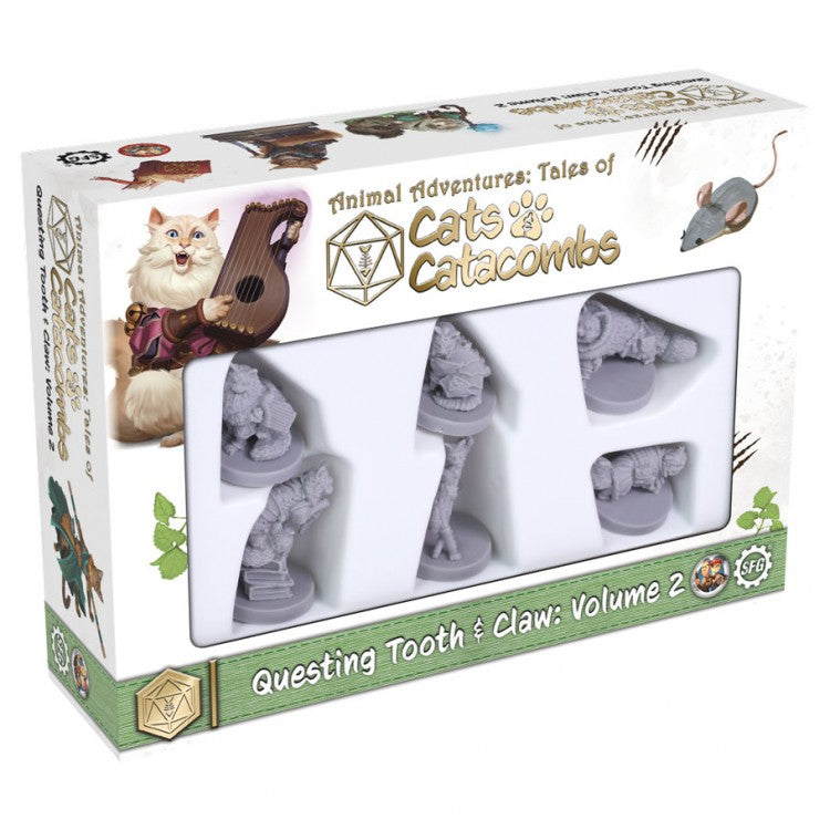 Cats and Catacombs: Questing Tooth & Claw, Volume 2