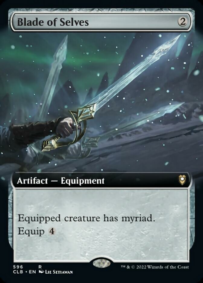 Blade of Selves (Extended Art) [Commander Legends: Battle for Baldur's