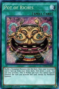 Pot of Riches [MP15-EN233] Secret Rare