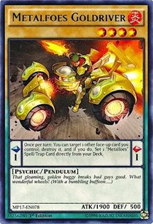 Metalfoes Goldriver [MP17-EN078] Rare