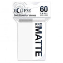 PRO-Matte Eclipse White Small Deck Protector sleeves 60ct