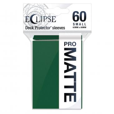 PRO-Matte Eclipse Forest Green Small Deck Protector sleeve 60ct