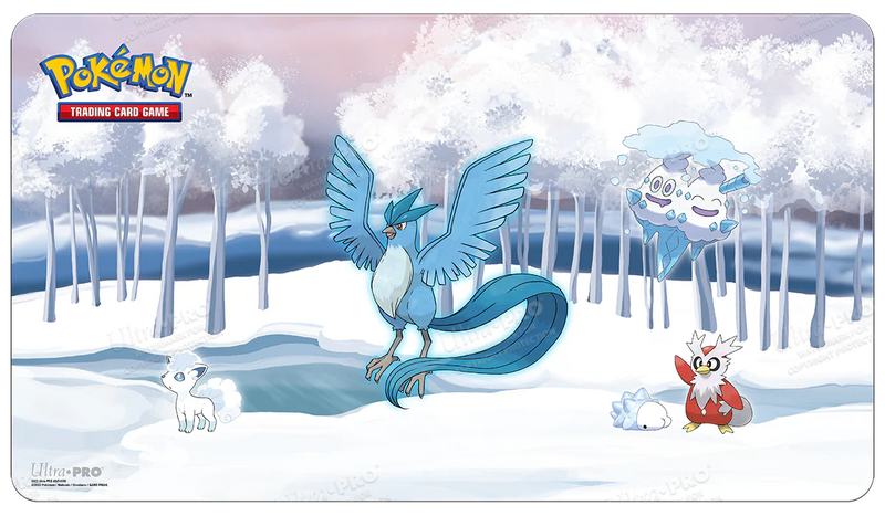 Pokemon Playmat : Frosted Forest