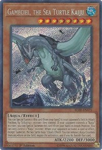Gameciel, the Sea Turtle Kaiju [BLRR-EN075] Secret Rare