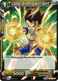 Cabba, Brimming with Spirit [BT7-082]