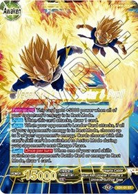 Cabba // Vegeta & Cabba, Master & Pupil [XD1-01]