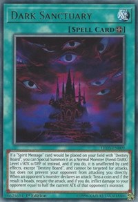 Dark Sanctuary [LED5-EN009] Rare