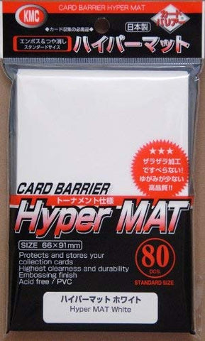 Hyper Mat White 80ct Sleeves