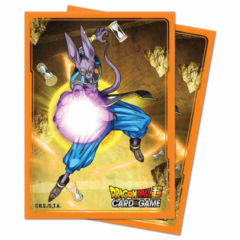ULTRA PRO SLEEVES: DRAGON BALL SUPER - BEERUS (65CT)