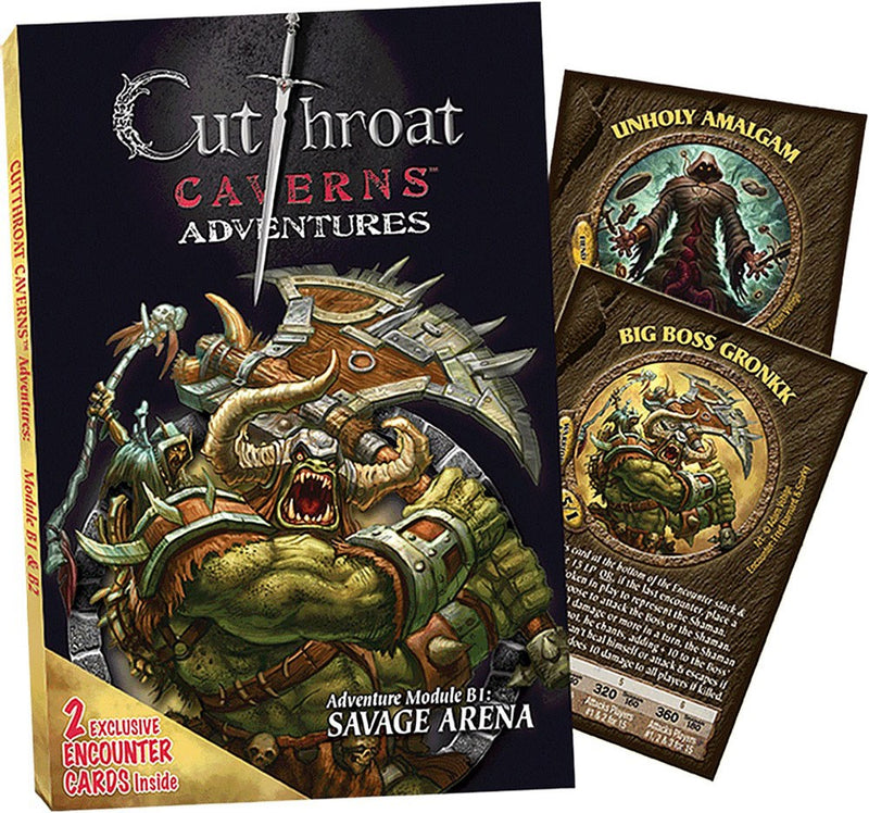Cutthroat Caverns Adventures: Module B1 & B2