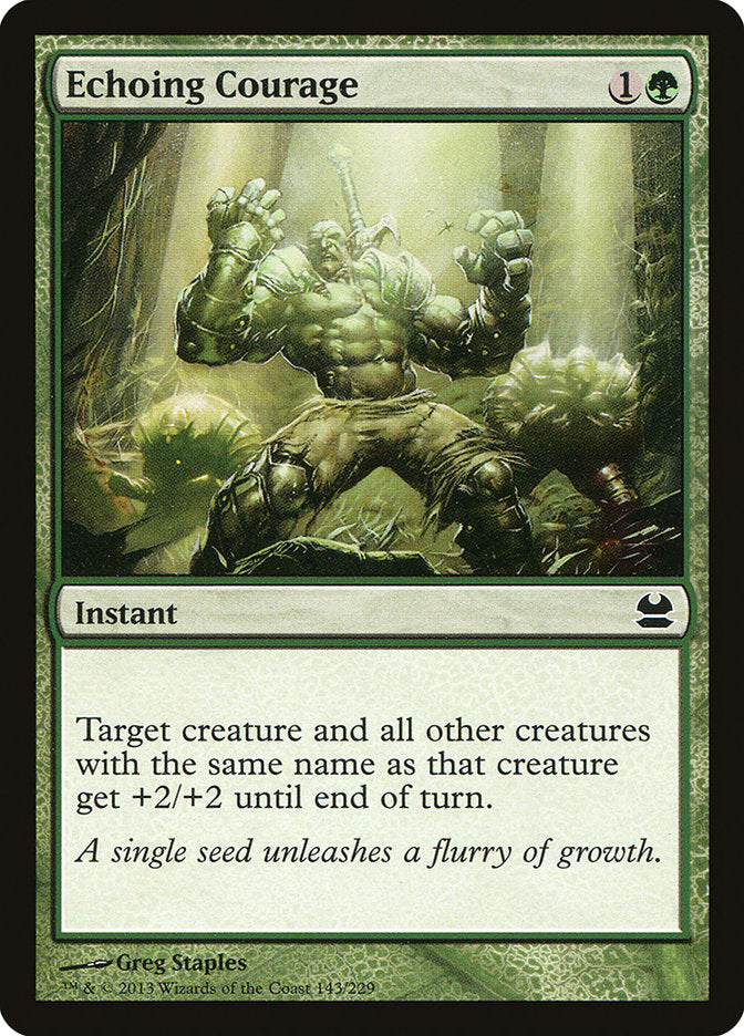 Echoing Courage [Modern Masters]