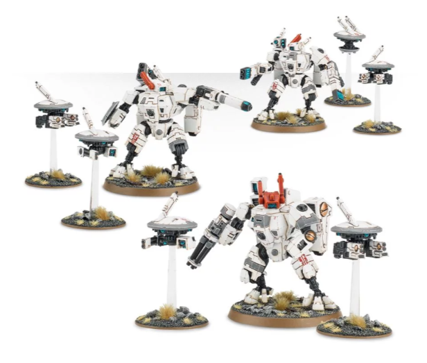 T'au Empire: Crisis Battlesuits