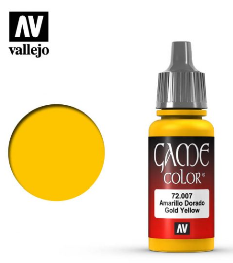 Gold Yellow Vallejo Game Color