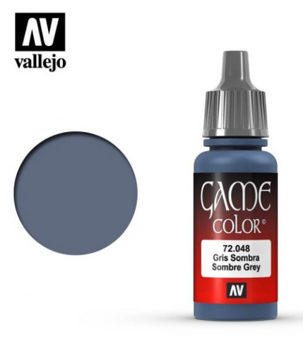 Sombre Grey Vallejo Game Color
