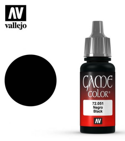 Black Vallejo Game Color