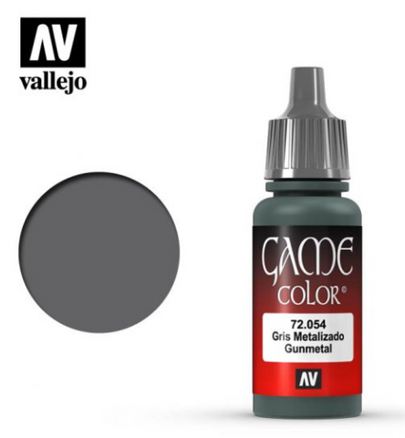 Dark Gunmetal Metallic Vallejo Game Color