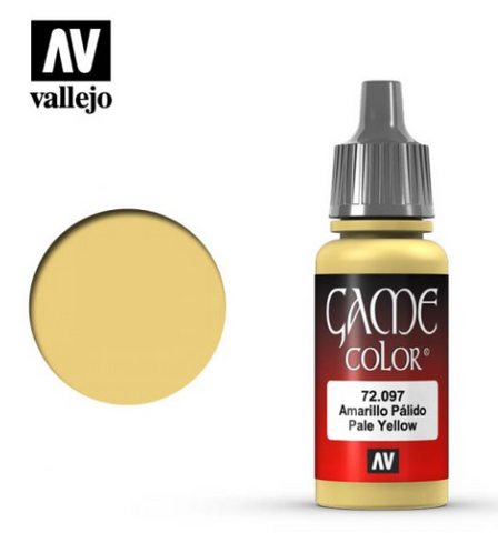 Pale Yellow Vallejo Game Color