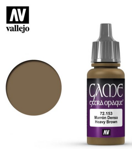 Heavy Brown Vallejo Game Color