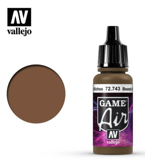 Beasty Brown Vallejo Game Air