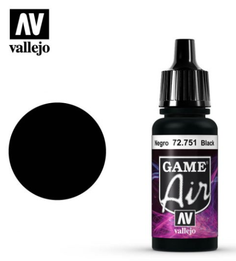 Black Vallejo Game Air