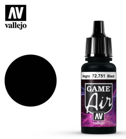 Black Vallejo Game Air