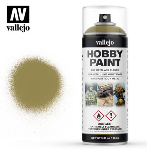 Panzer Yellow Vallejo Hobby Spray Paint