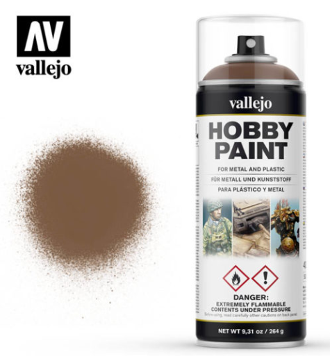 Beasty Brown Vallejo Hobby Spray Paint
