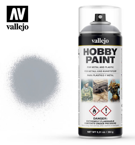Silver Vallejo Hobby Spray Paint