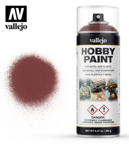 Gory Red Vallejo Hobby Spray Paint