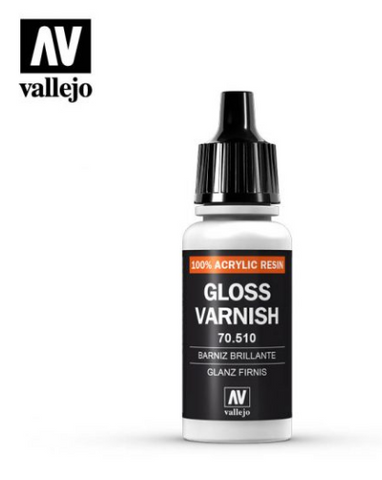 Gloss Varnish Vallejo Auxiliaries