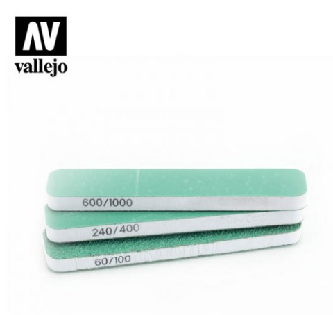 Flexi Sanders Dual-Grit (90x19x6mm) Vallejo Hobby Tools