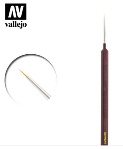 Round synthetic Vallejo Brushes