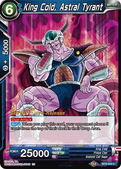 King Cold, Astral Tyrant (Universal Onslaught) [BT9-024]