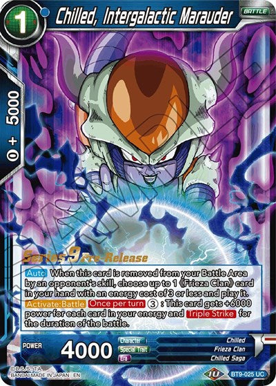 Chilled, Intergalactic Marauder (Universal Onslaught) [BT9-025]