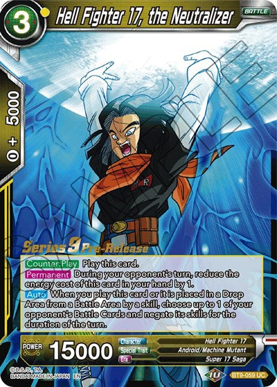 Hell Fighter 17, the Neutralizer (Universal Onslaught) [BT9-059]