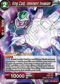 King Cold, Imminent Invasion (Universal Onslaught) [BT9-006]