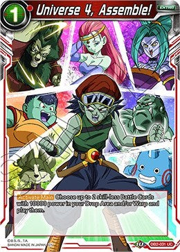 Universe 4, Assemble! [DB2-031]