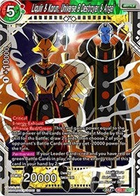 Liquiir & Korun, Universe 8 Destroyer & Angel [DB2-167]