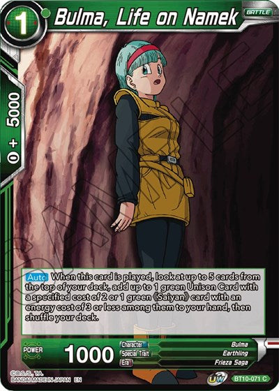 Bulma, Life on Namek [BT10-071]