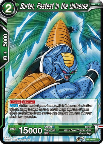 Burter, Fastest in the Universe [BT10-080]