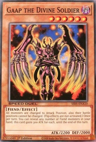 Gaap the Divine Soldier [SS05-ENA10] Common
