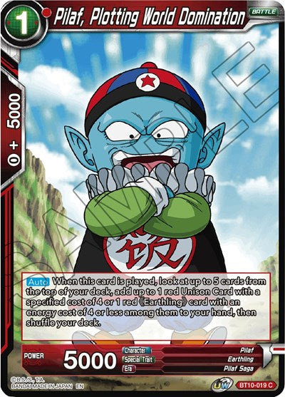Pilaf, Plotting World Domination [BT10-019]