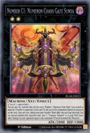 Number C1: Numeron Chaos Gate Sunya [BLAR-EN021] Secret Rare