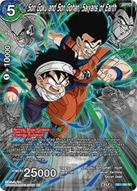 Son Goku and Son Gohan, Saiyans of Earth (Alternate Art) [DB1-091]
