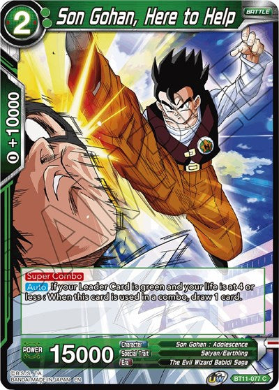 Son Gohan, Here to Help [BT11-077]