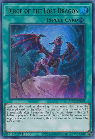 Dirge of the Lost Dragon [MP20-EN079] Ultra Rare